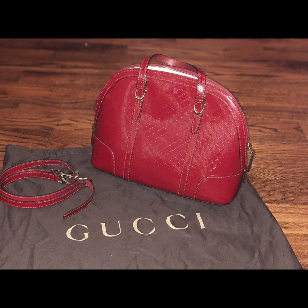‼️SOLD‼️ Preowned Authentic Gucci Red Patent